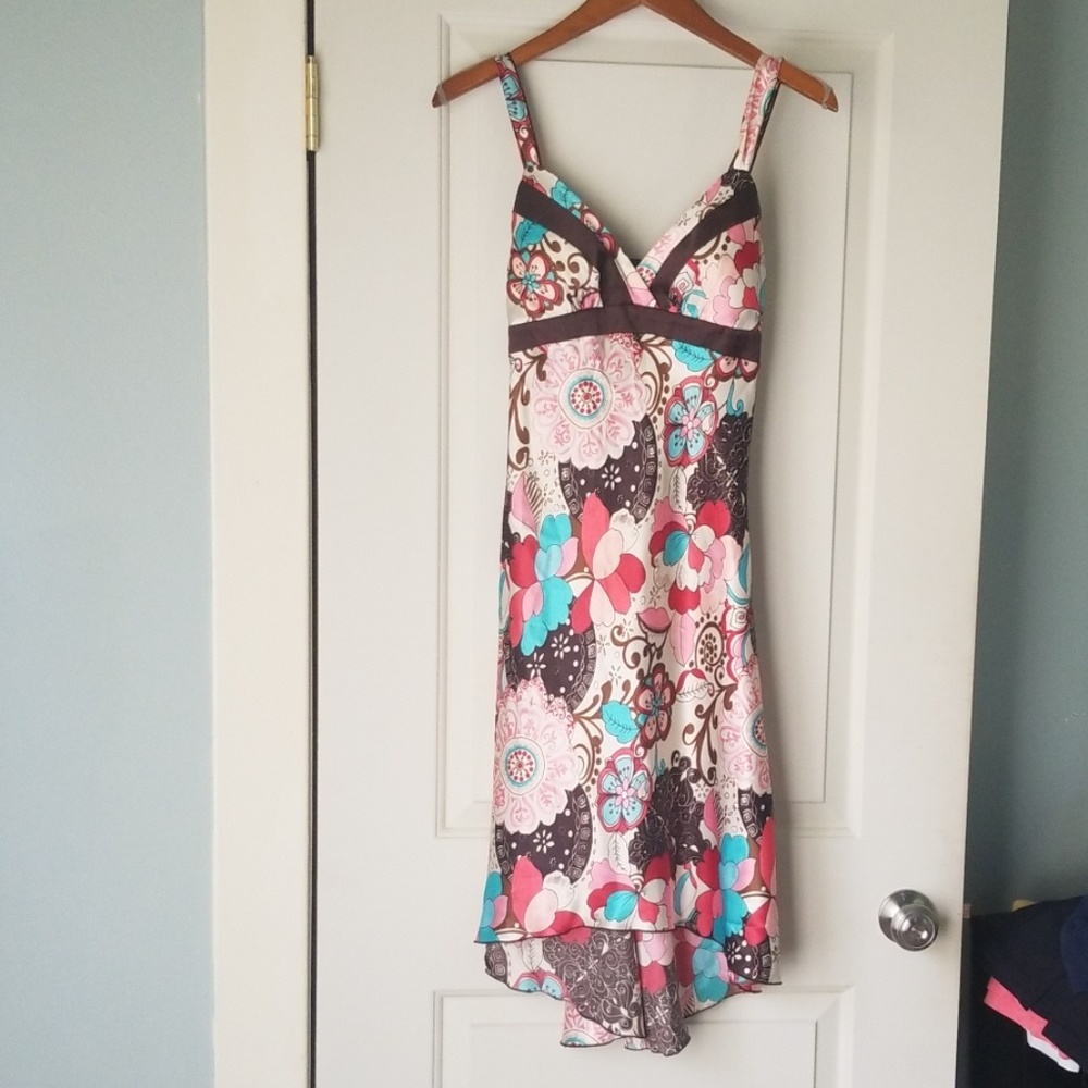 Fun floral print dress